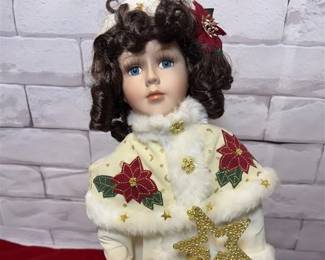 Lot 73 - 17" Russian Santa's Princess Porcelain Doll