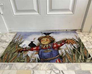 122 - Decorative Scarecrow Doormat