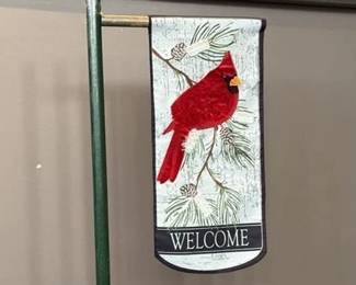 331 - Medium Size Flag- Beautiful Cardinal!