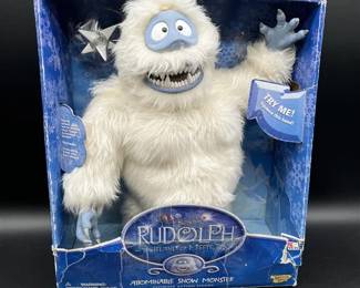 Lot 2: Rudolph Collectable- Abominable Snowman- IN BOX