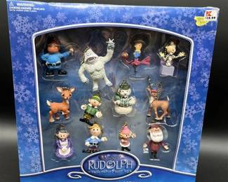 171 - Rudolph Collectable- Clip-on Collection IN BOX