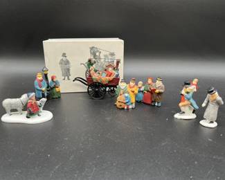 173 - Department 56 Village Figurines- Lot of 7