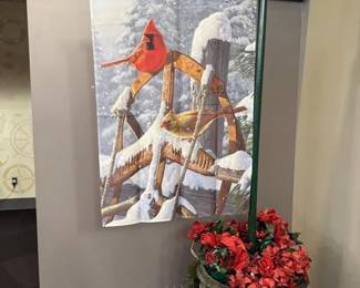 321 - Cardinal Couple Standard Size Flag