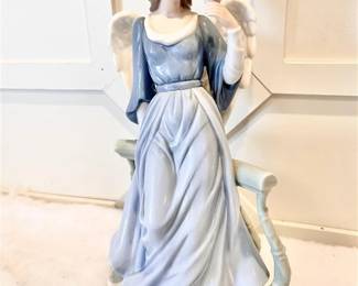 211 - Grandeur Noel Porcelain Angel Collector’s Piece