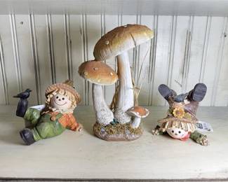 97 - Autumn Scarecrows and Mushroom Bundle