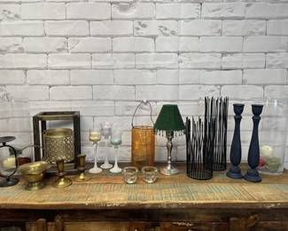 234 - Evening Glow Bundle (Candlesticks & Holders)+