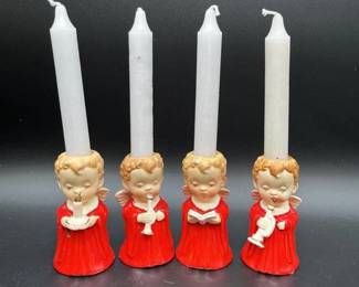 232 - RARE VTG MCM 1953 Ceramic Choir Boys