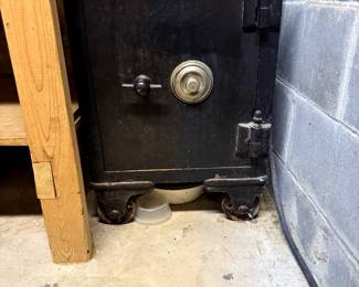 Safe - in basement. Very heavy. 