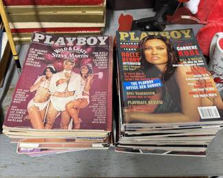 Vintage Playboy Magazines: 1970's - 2003