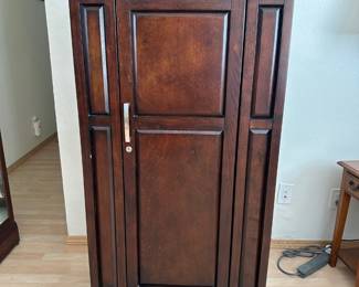 Liquor cabinet.