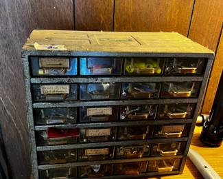 #95	StackMaster 24 Drawer Utility Cabinet w/contents	 $20.00 			
