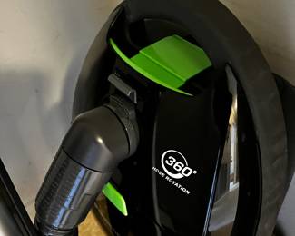 #145	Panasonic Cannister 360 Brand Vac w/Carpet Sweeper	 $75.00 			
