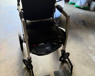 #163		Rollzmotion light weight wheel chair walker . It converts in seconds. 	 $500.00 	 reserve 400 		
