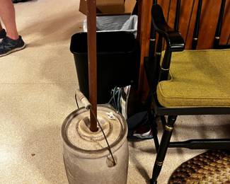 #71	Butter Churn w/Handle & Paddle No. 4 - 15"	 $45.00 			

