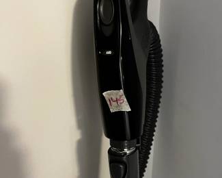 #145	Panasonic Cannister 360 Brand Vac w/Carpet Sweeper	 $75.00 			
