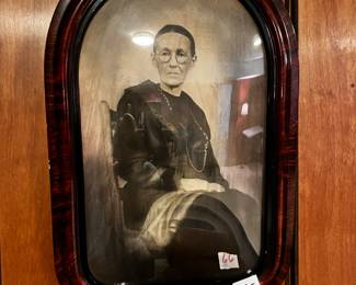 #66	Bubble Framed Photograph of Older Lady - 12x18	 $30.00 			
