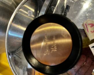 #138	10 pc Dunan Hines Stainless Cookware	 $40.00 			
