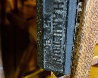 #217	Hamilton co printer stand with handle wall hanging 31x20	 $75.00 			
