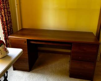 #46	Laminate Desk w/2 drawers & 1 Door - 60x24x28	 $35.00 			
