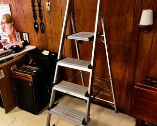 #84	Polder 4 Step Ladder w/Top Shelf	 $35.00 			
