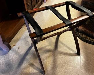 #201	luggage rack with vinyl strap 	 $25.00 			
