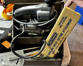 #99	Craftsman Jigsaw w/metal Case	 $20.00 			
