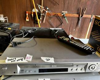 #107	Sony DVD/CD Player model DBP-N5700P	 $20.00 			
