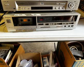 #108	Technics Cassette Player RS-B12	 $25.00 			
