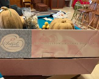 #161		Artist Studio collection Lee Middleton Original doll baby doll with certificate of Authentify	 $50.00 	