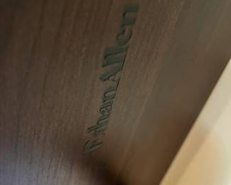 #24	Ethan Allen Wood Wall shelf - 24x18x7	 $75.00 			
