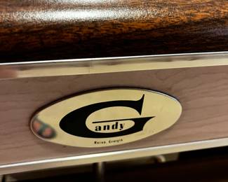 #75	Gandy Pool Table w/10 pool Cues and Cover - 91x46 Playing area - You Move (slate) Heavy	 $400.00 			

