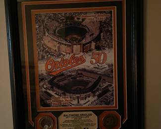 Orioles 50th Mirror