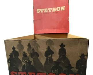 Stetson Black Cowboy Hat Size 6 78 