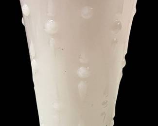 Milk Glass Vase 