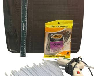 Wescott Paper Cutter and SHJADE Glue Gun 