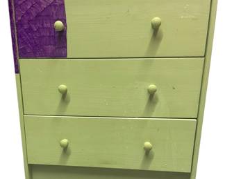 3 Drawer Wood Dresser 