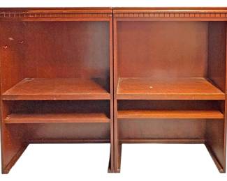 Wooden Bookcase Toppers 