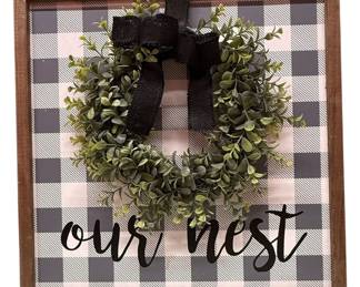 Framed Farmhouse Our Nest Decor 
