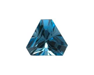 7.49 Carat Fancy-Cut Blue Topaz