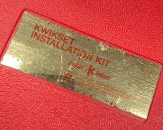 kwikset installation kit