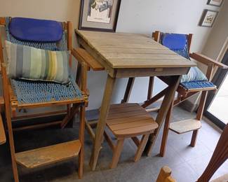 Nags Head Hammock Tall Bistro set