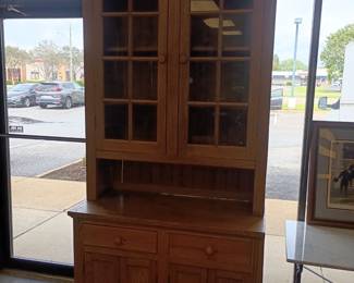 Oak Primitive Buffet