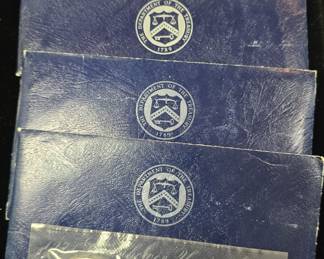 misc coin sets Eisenhower's