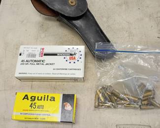 ammo & holster