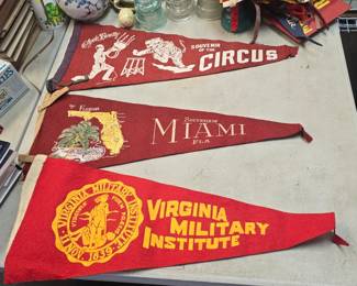 vintage large pennants
