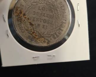 Napolean Premier Consul 1840 silver medal