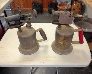 Brass blow torches