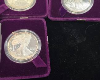 1oz Amer Eagle Proofs