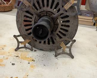 Antique Emerson cast iron ceiling fan motor Awesome find!! large