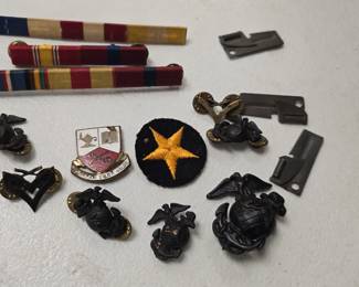 vintage military insignia and more
